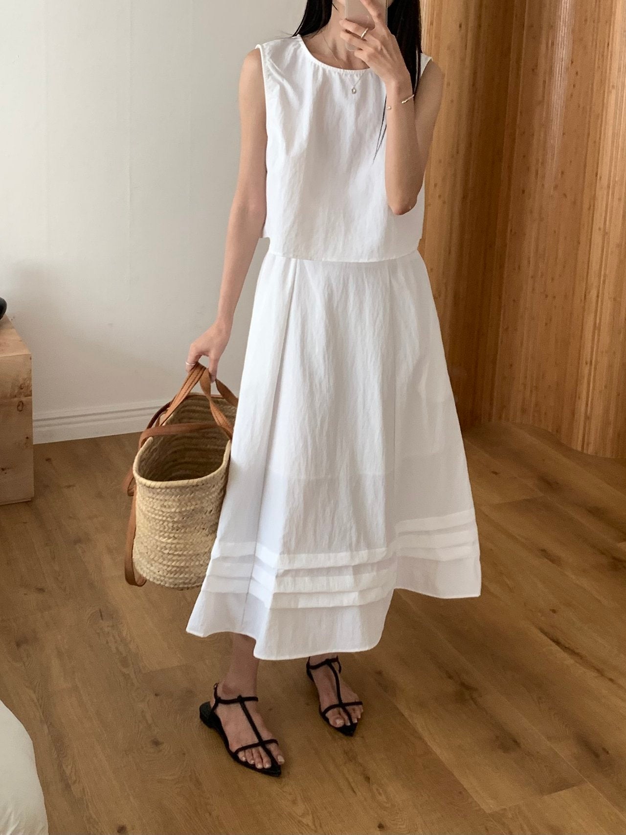 Layered top dress