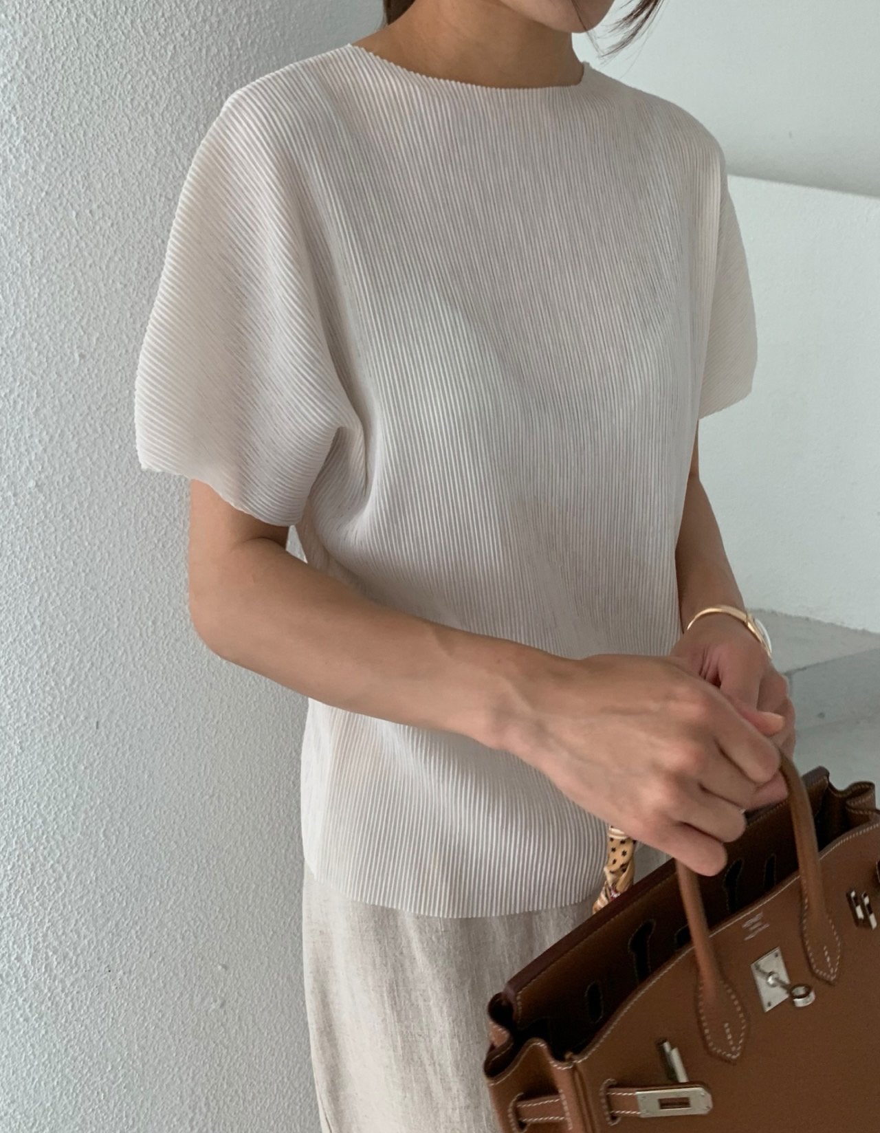 Lucky Pleats blouse