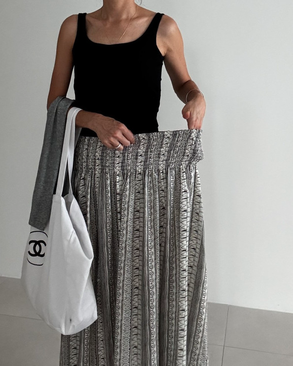 Ethnic long skirt