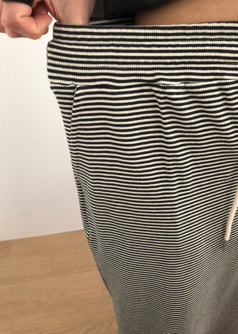 Ribbed long skirt