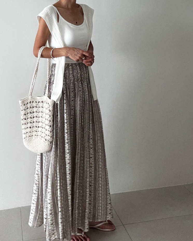 Ethnic long skirt