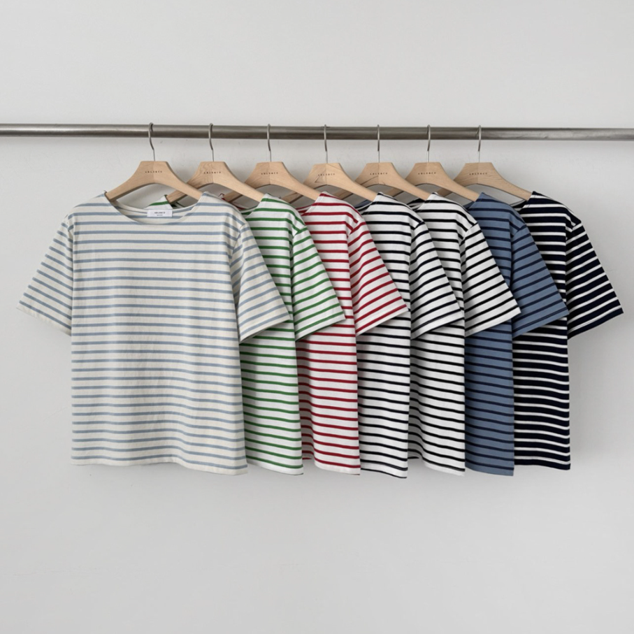 Lucky striped short sleeve T-shirt