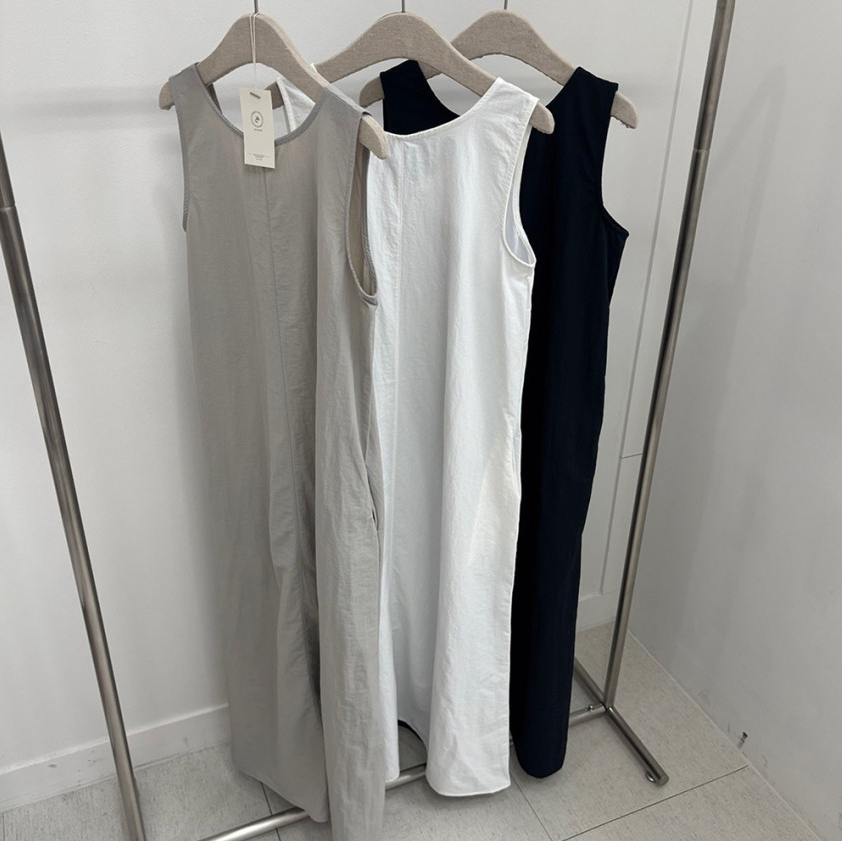 Nylon sleeveless dress