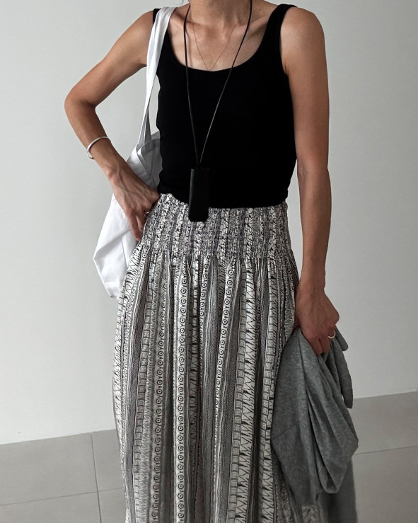 Ethnic long skirt