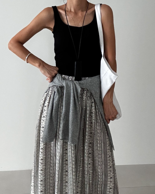 Ethnic long skirt