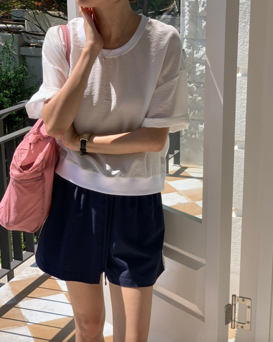 Tencel sweatshirt