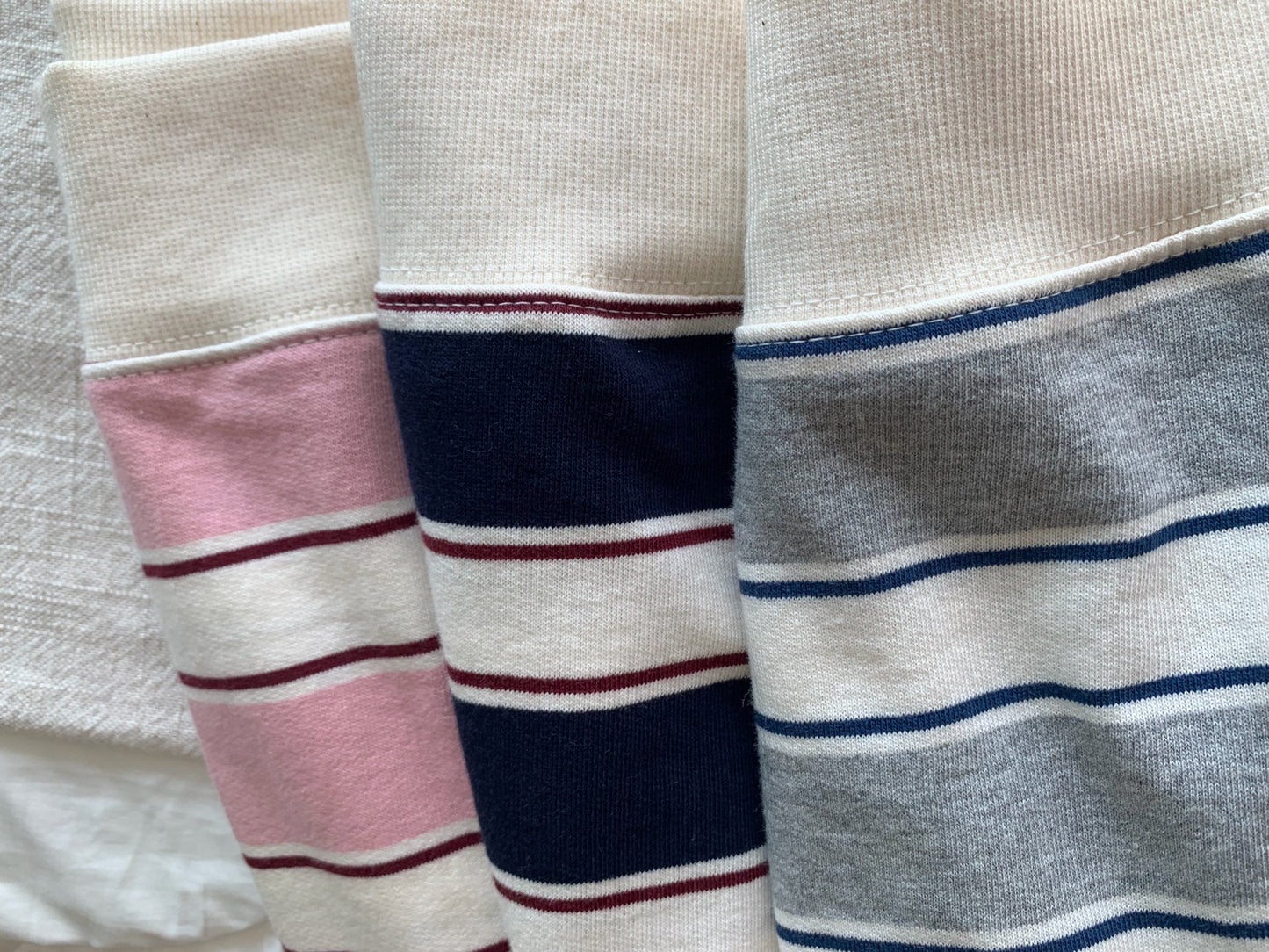 Summer striped sweatshirt