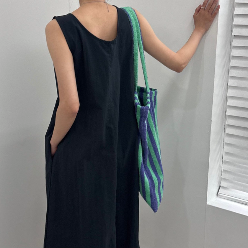 Nylon sleeveless dress