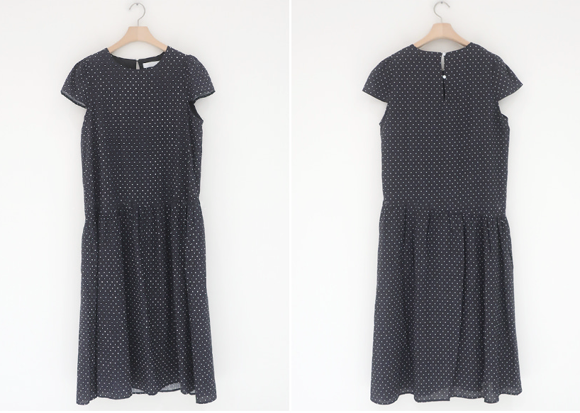 polka dot dress