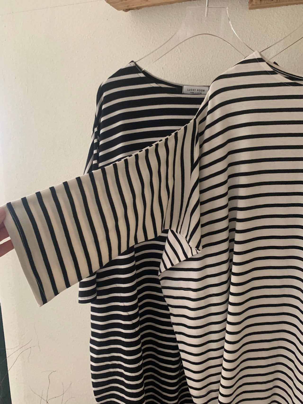 Striped long dress