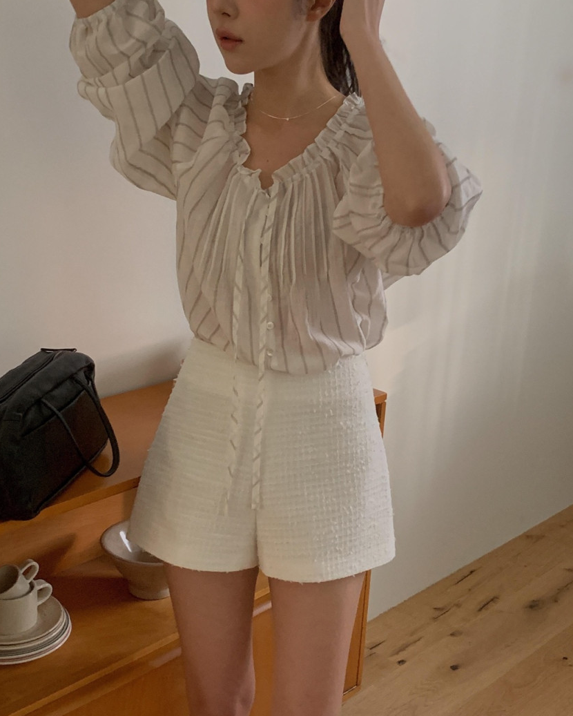 Miel striped blouse
