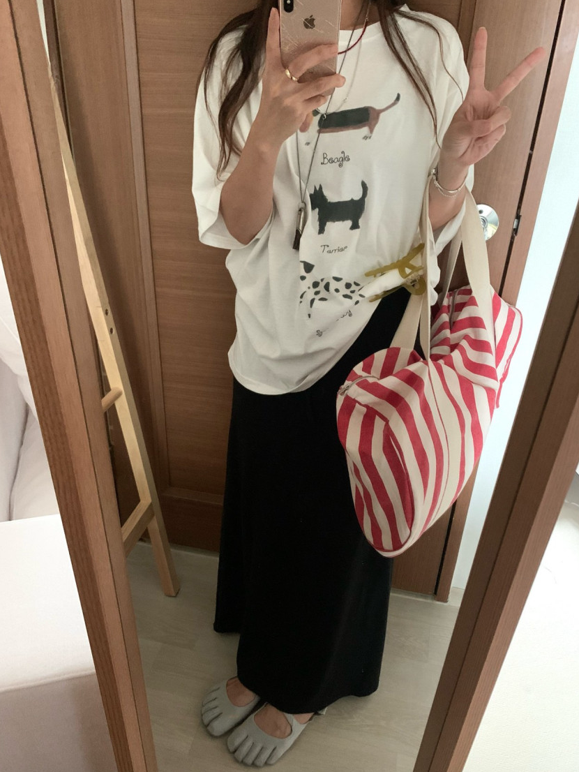 Puppy boxy T-shirt