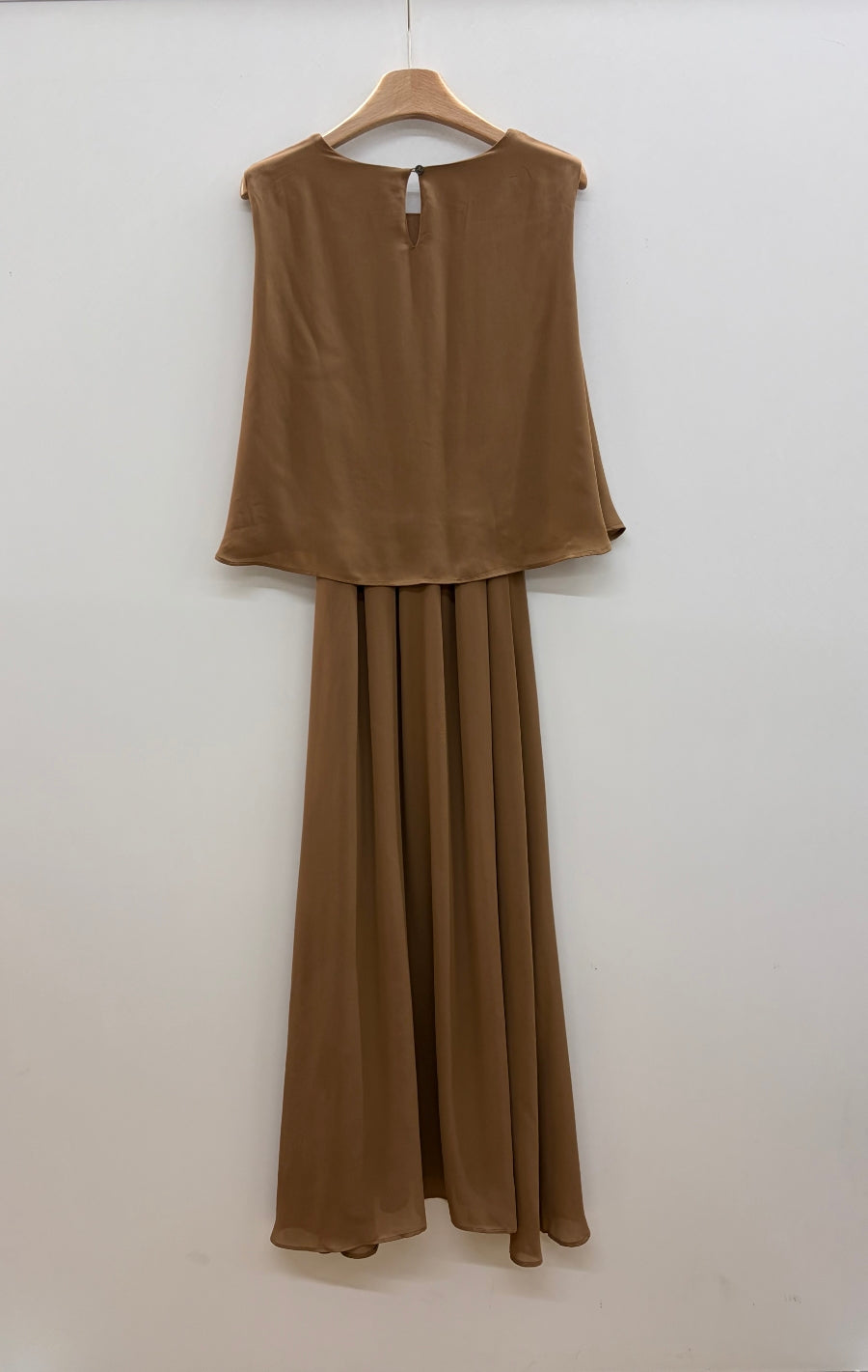Layered chiffon dress