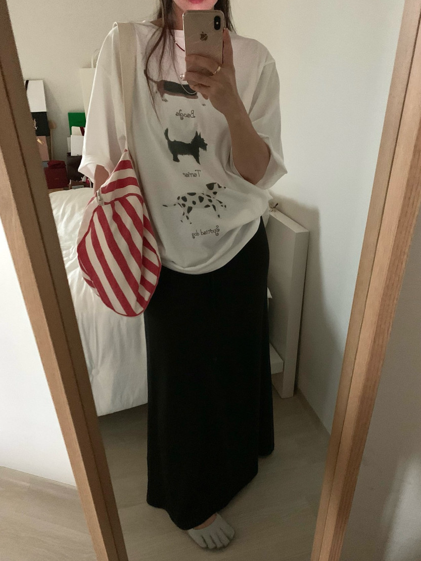 Puppy boxy T-shirt