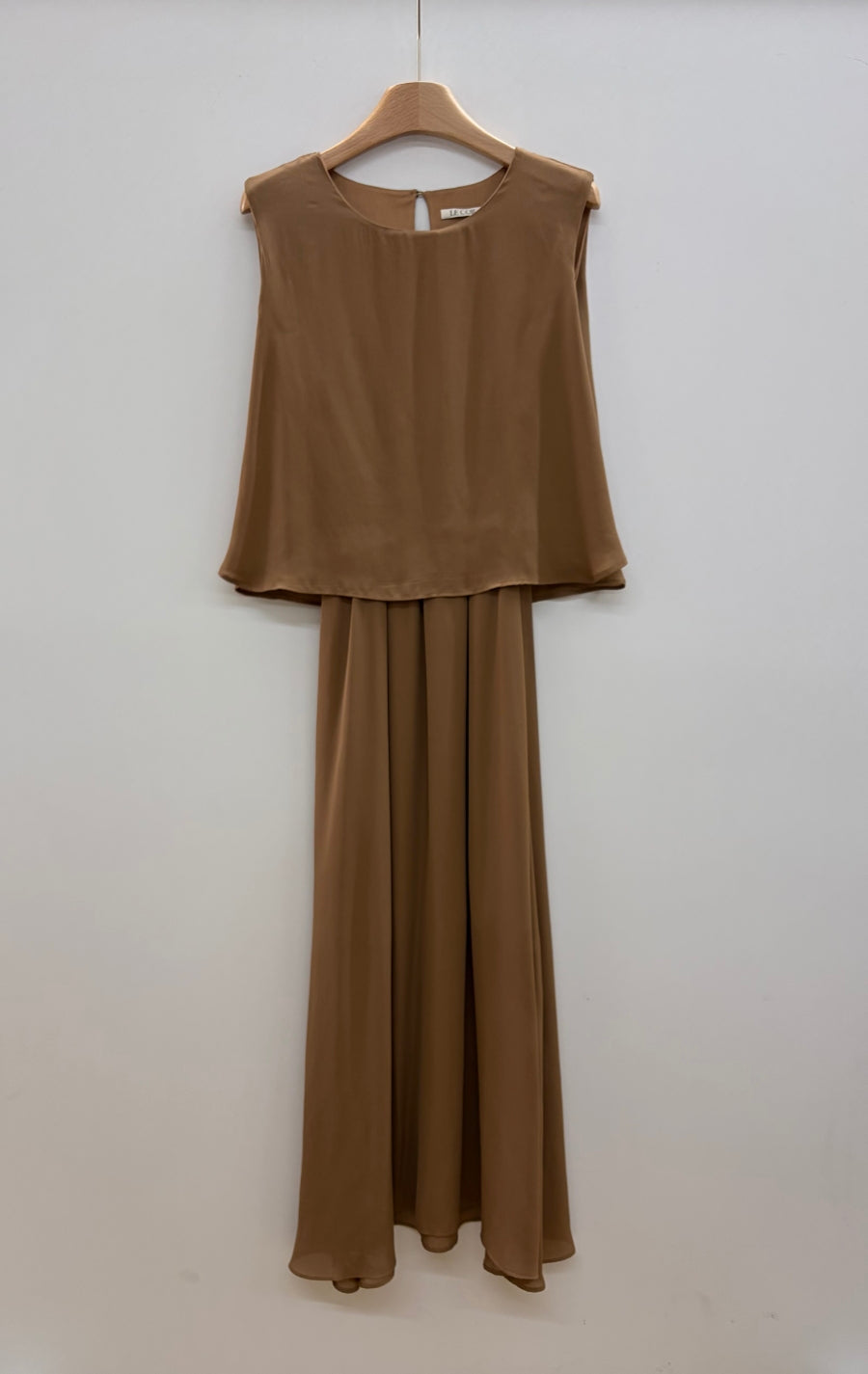 Layered chiffon dress
