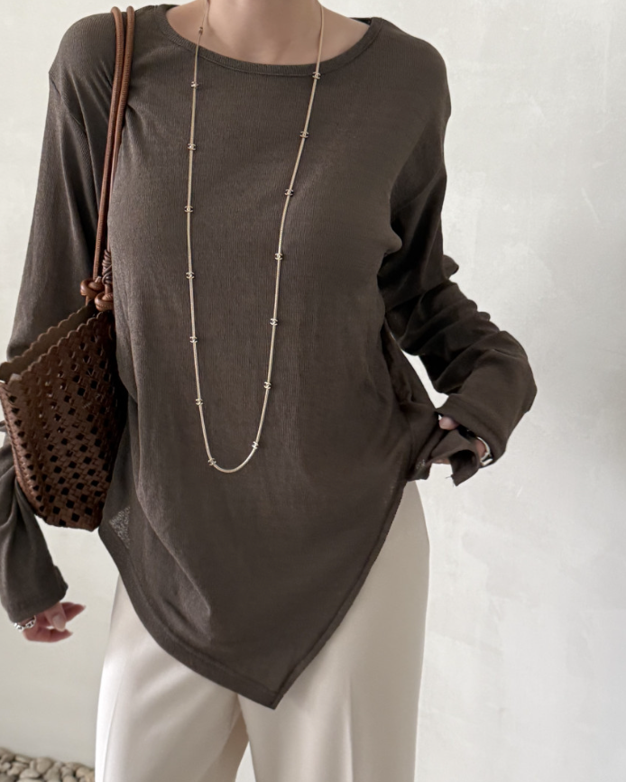 Eyelet shoulder bag