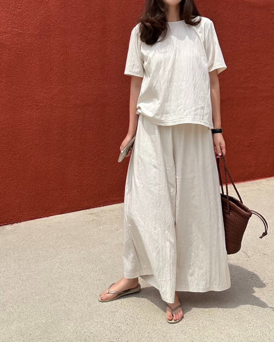 Lisa wide pants set