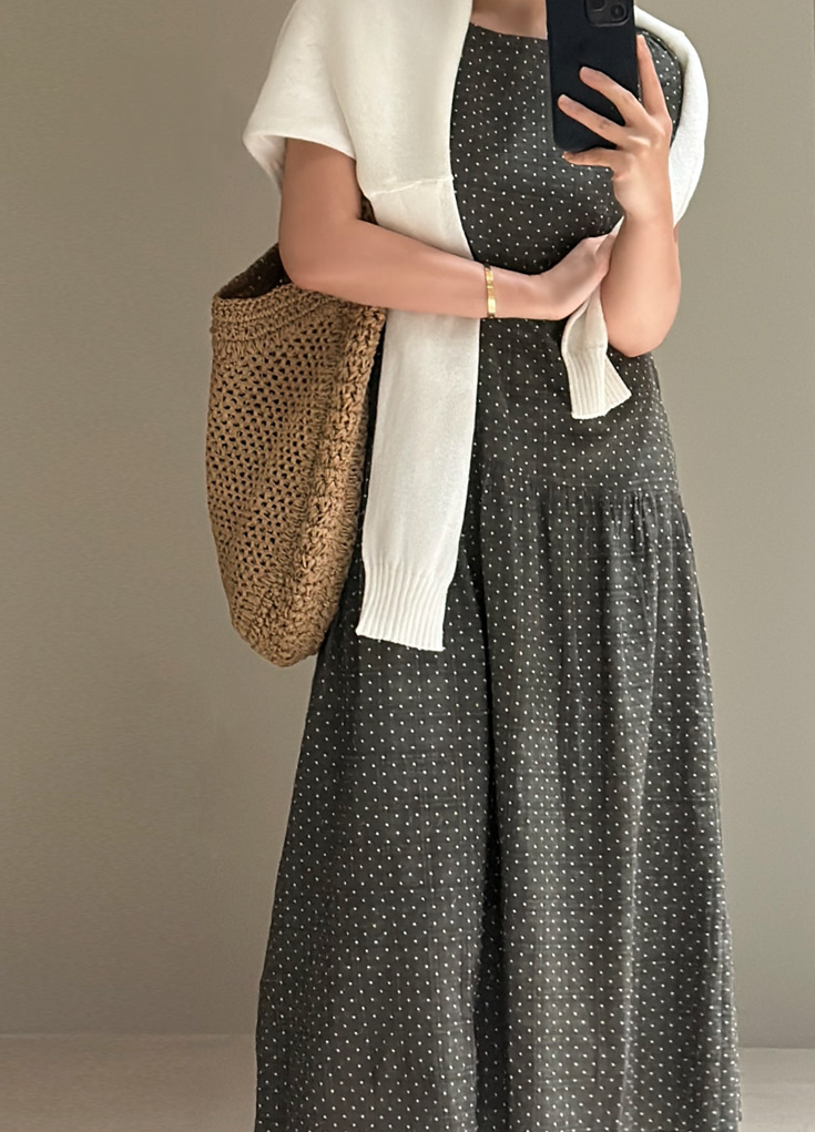polka dot dress