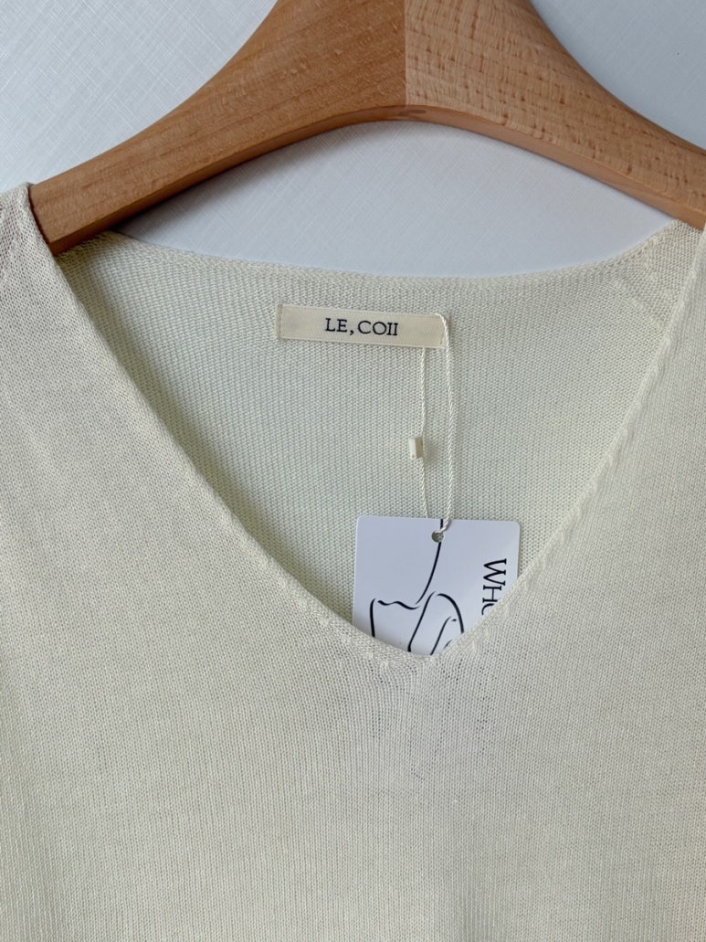 Linen wholegarment top