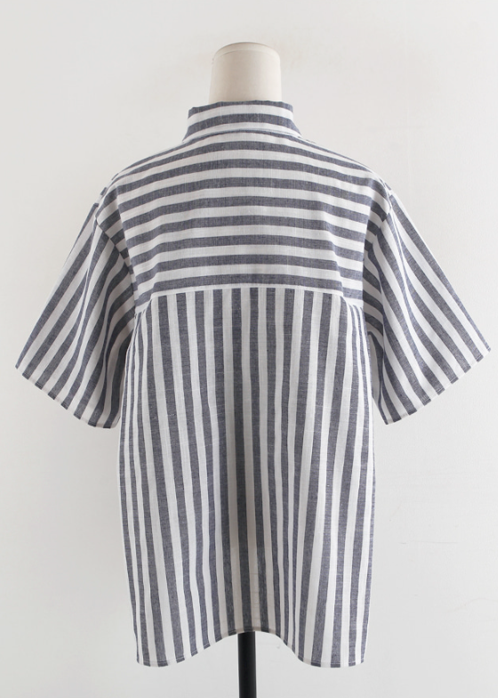Striped cotton shirt