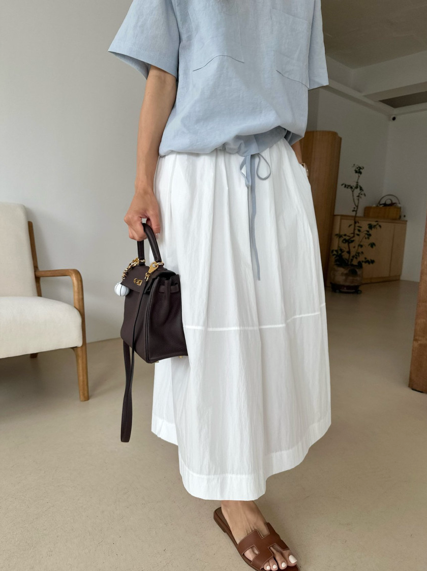 Nylon full skirt
