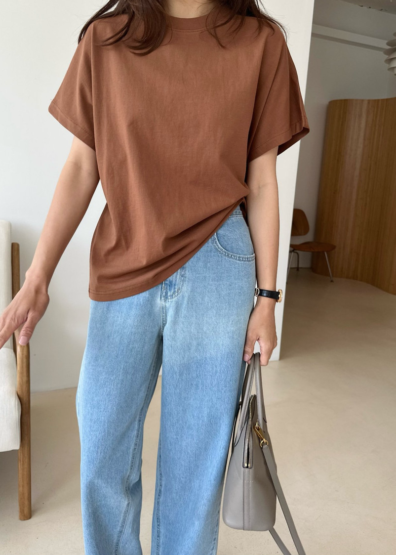 Batwing sleeves t-shirt