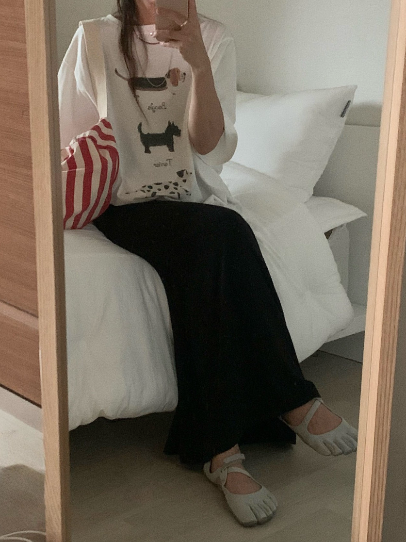 Puppy boxy T-shirt