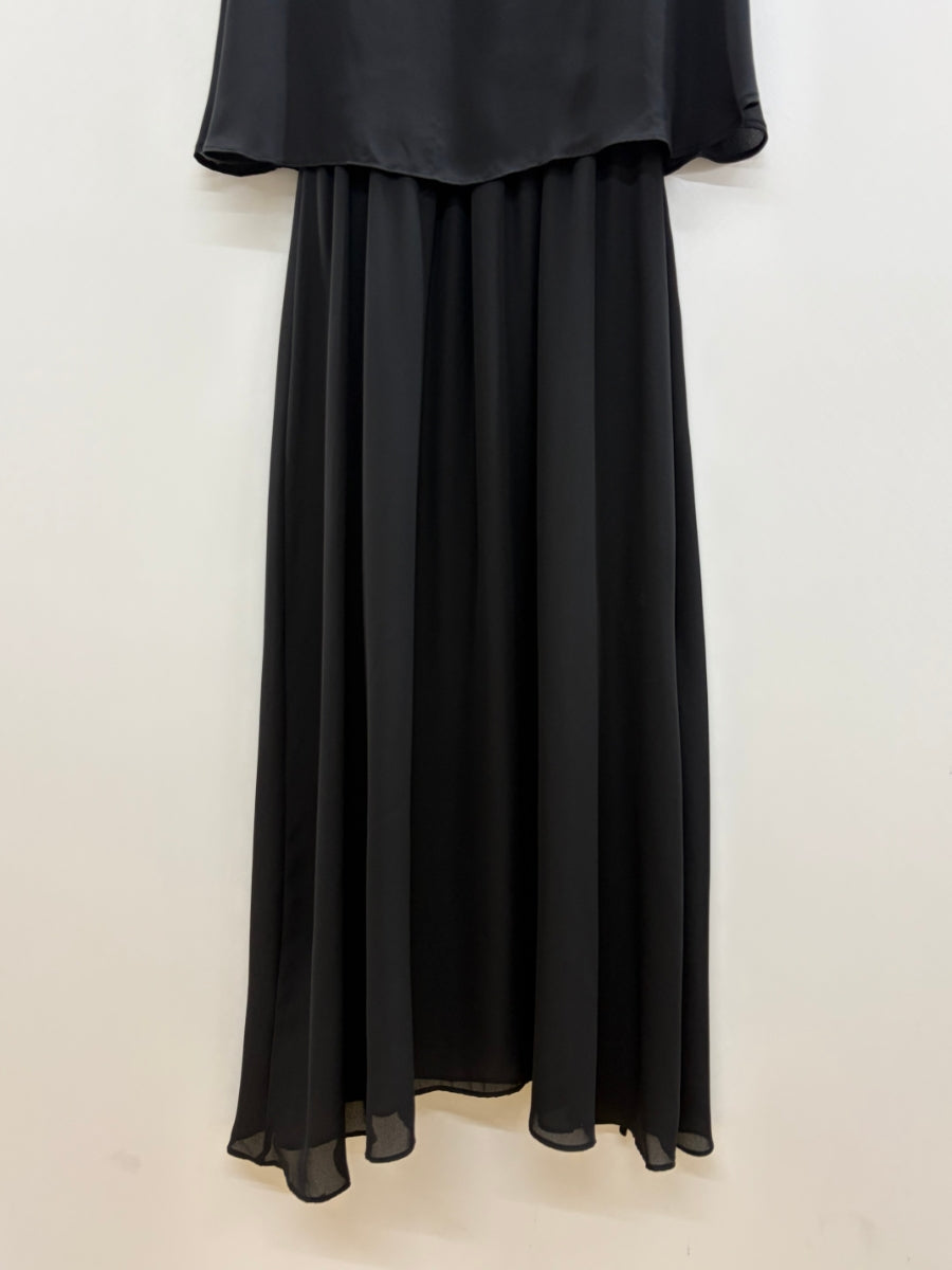 Layered chiffon dress