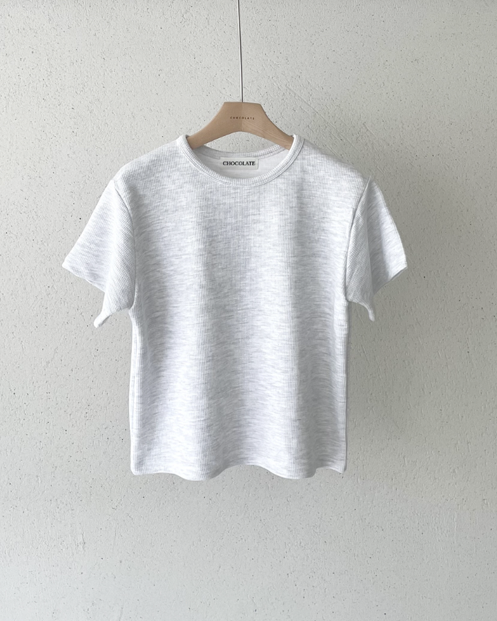 Jelly waffle T-shirt