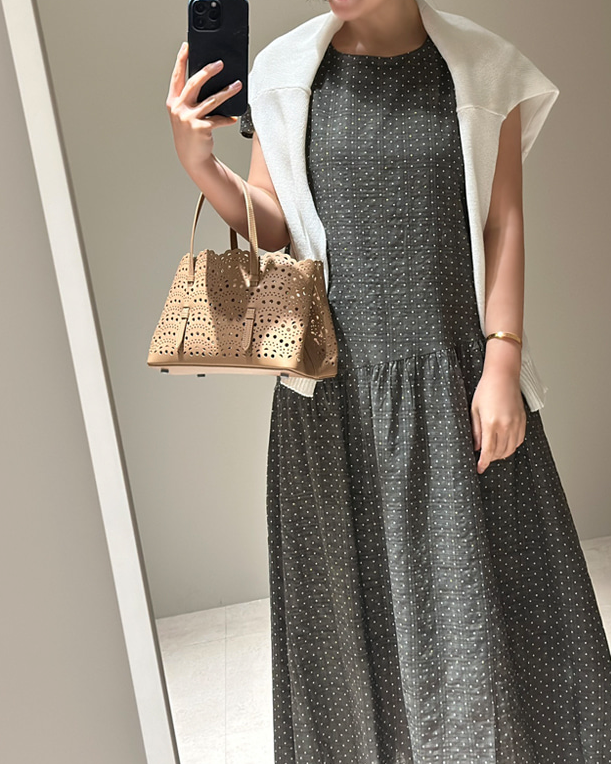 polka dot dress
