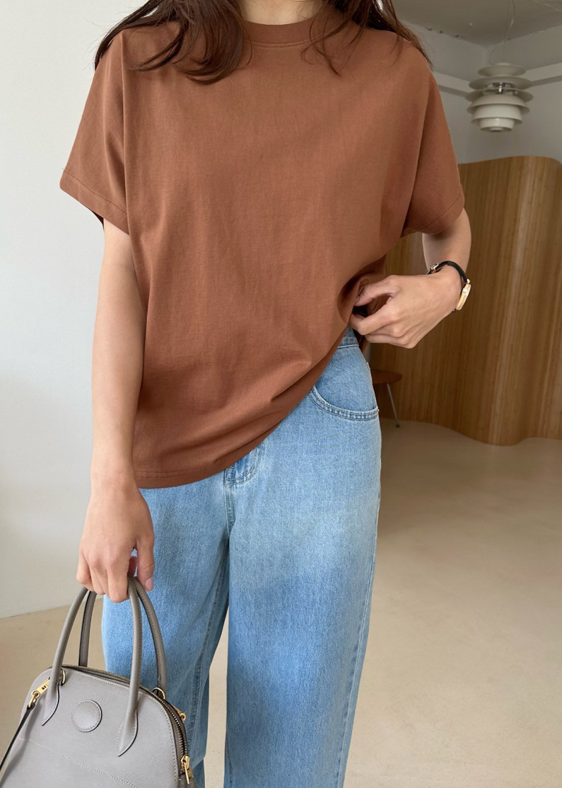 Batwing sleeves t-shirt