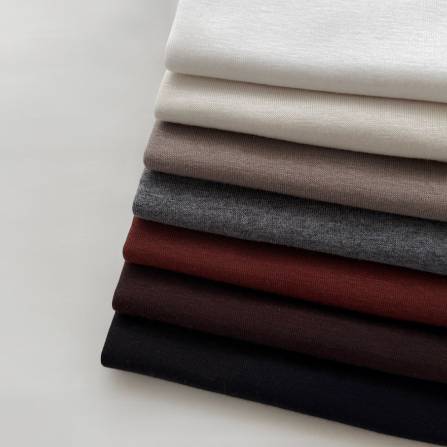 (F/W) Warm rayon basic tee