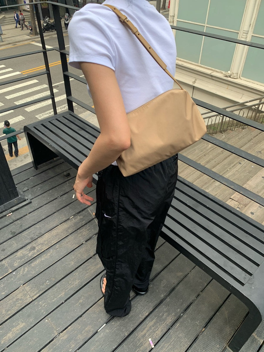 Nylon shoulder bag