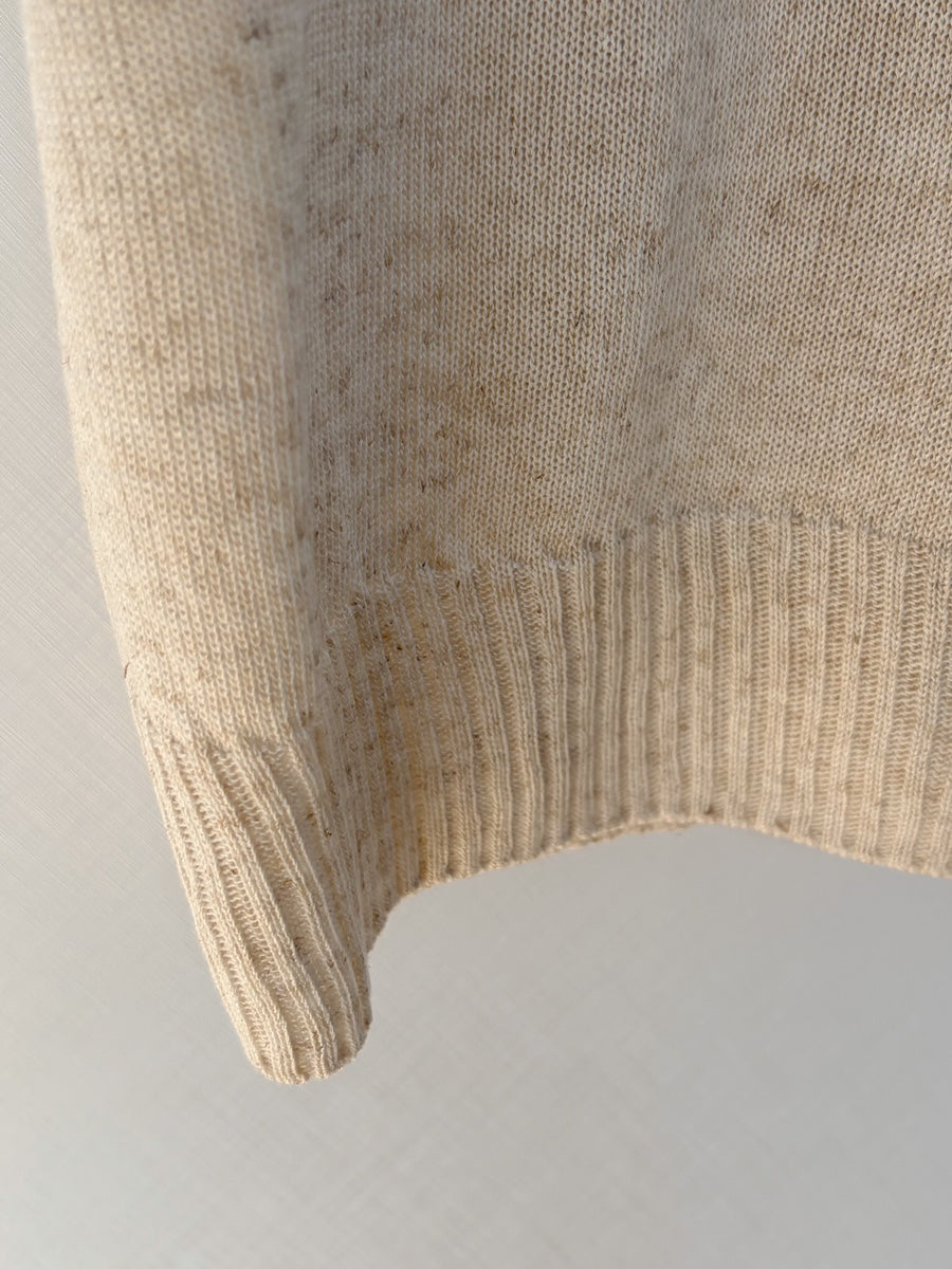 Linen wholegarment top