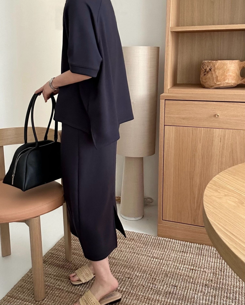Raglan top & skirt set