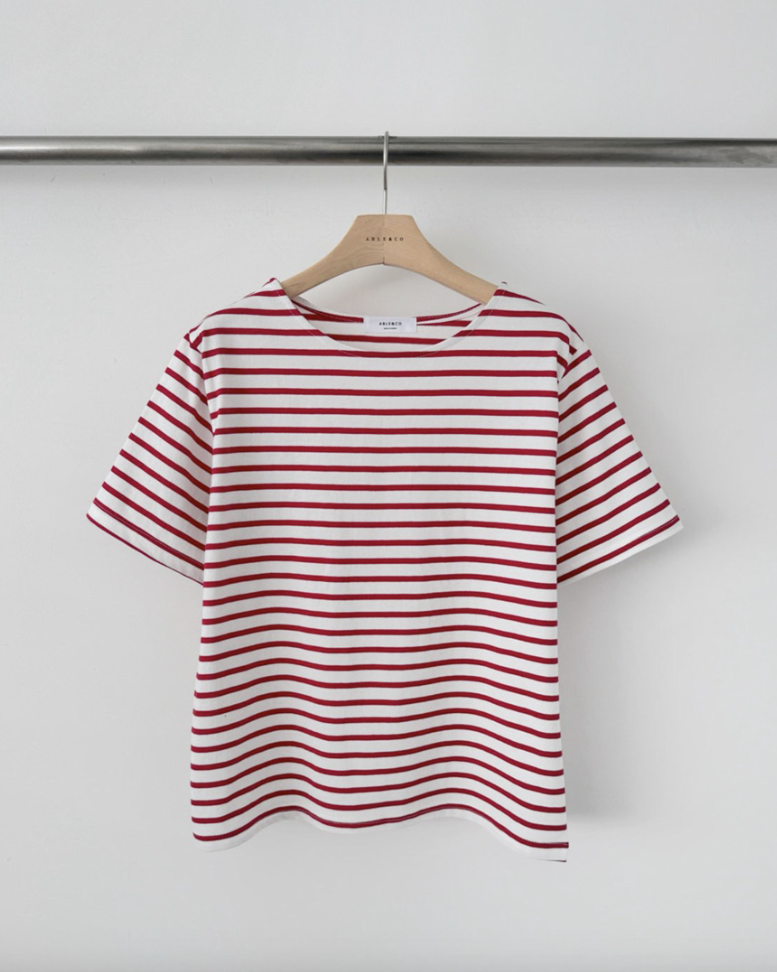 Lucky striped short sleeve T-shirt