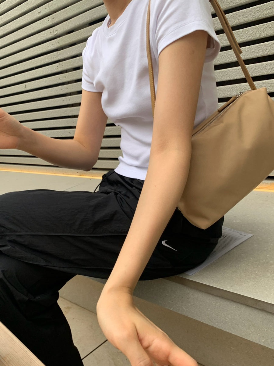 Nylon shoulder bag