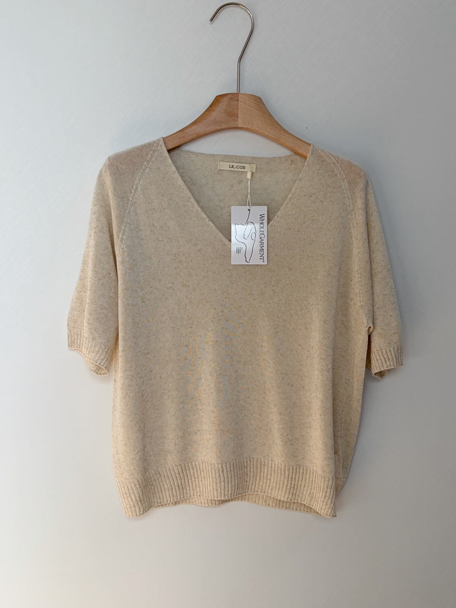 Linen wholegarment top
