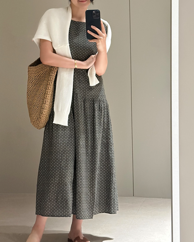 polka dot dress