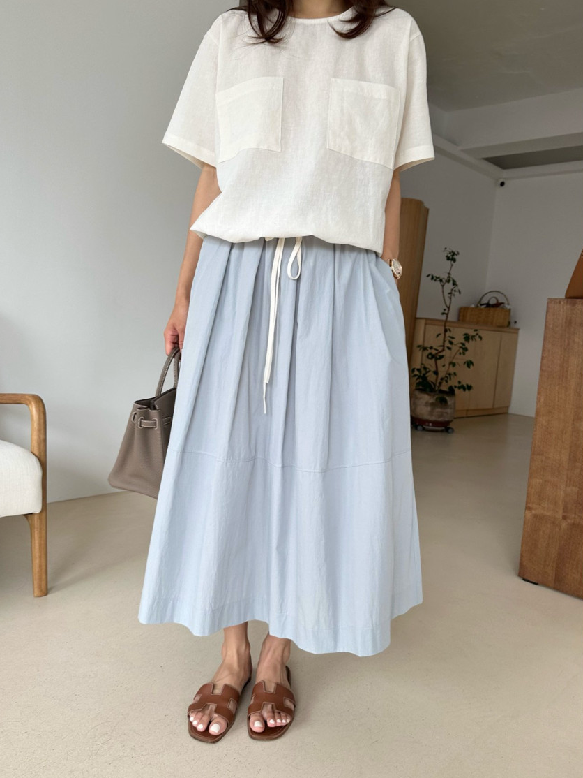 Nylon full skirt
