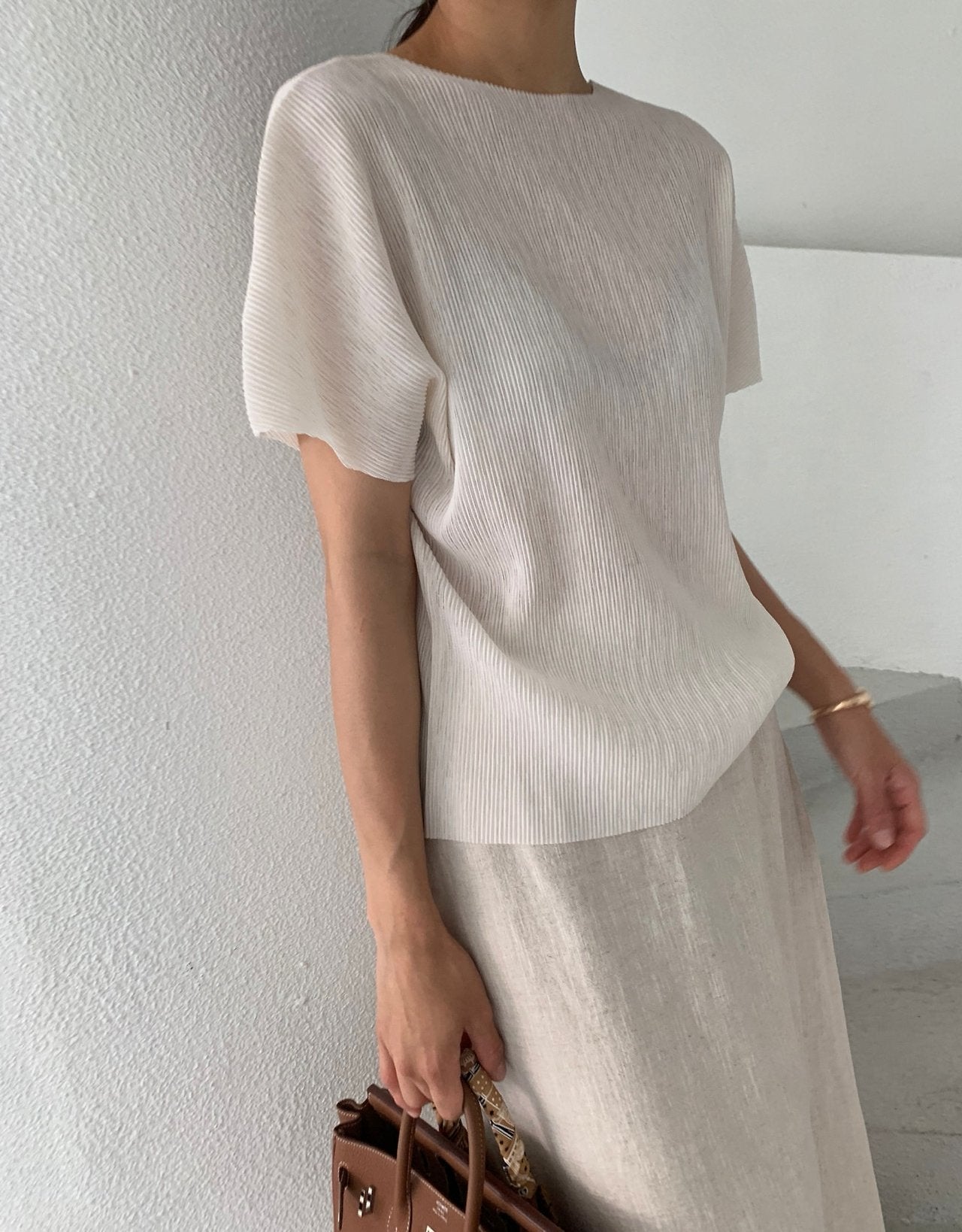 Lucky Pleats blouse