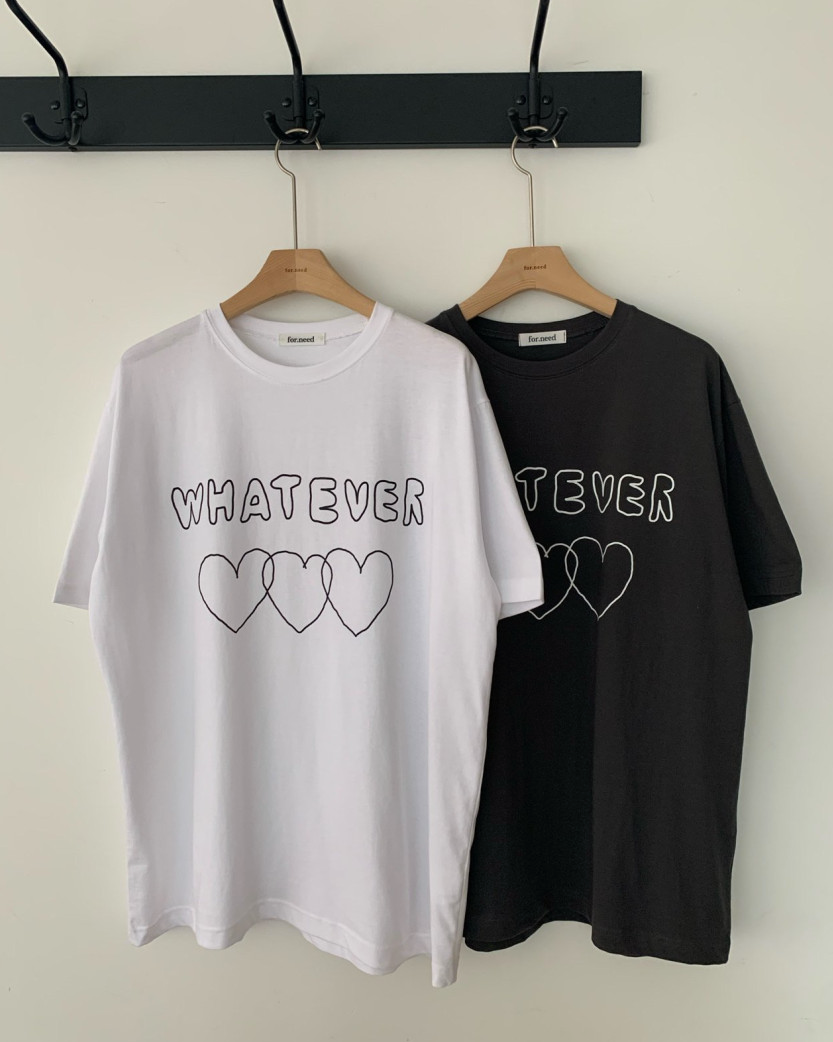 Heart boxy T-shirt