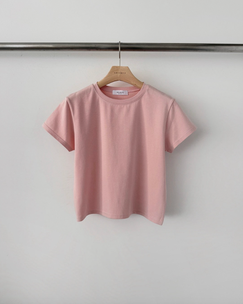 Cream modal tee