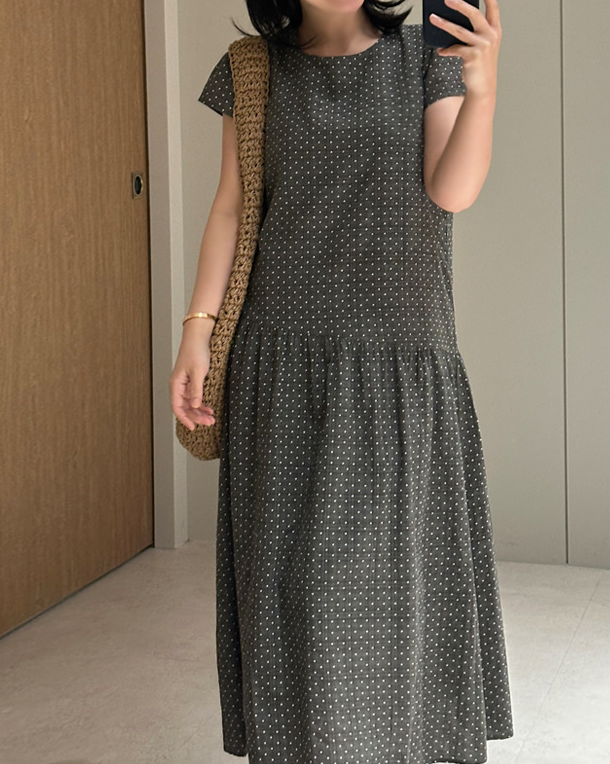 polka dot dress