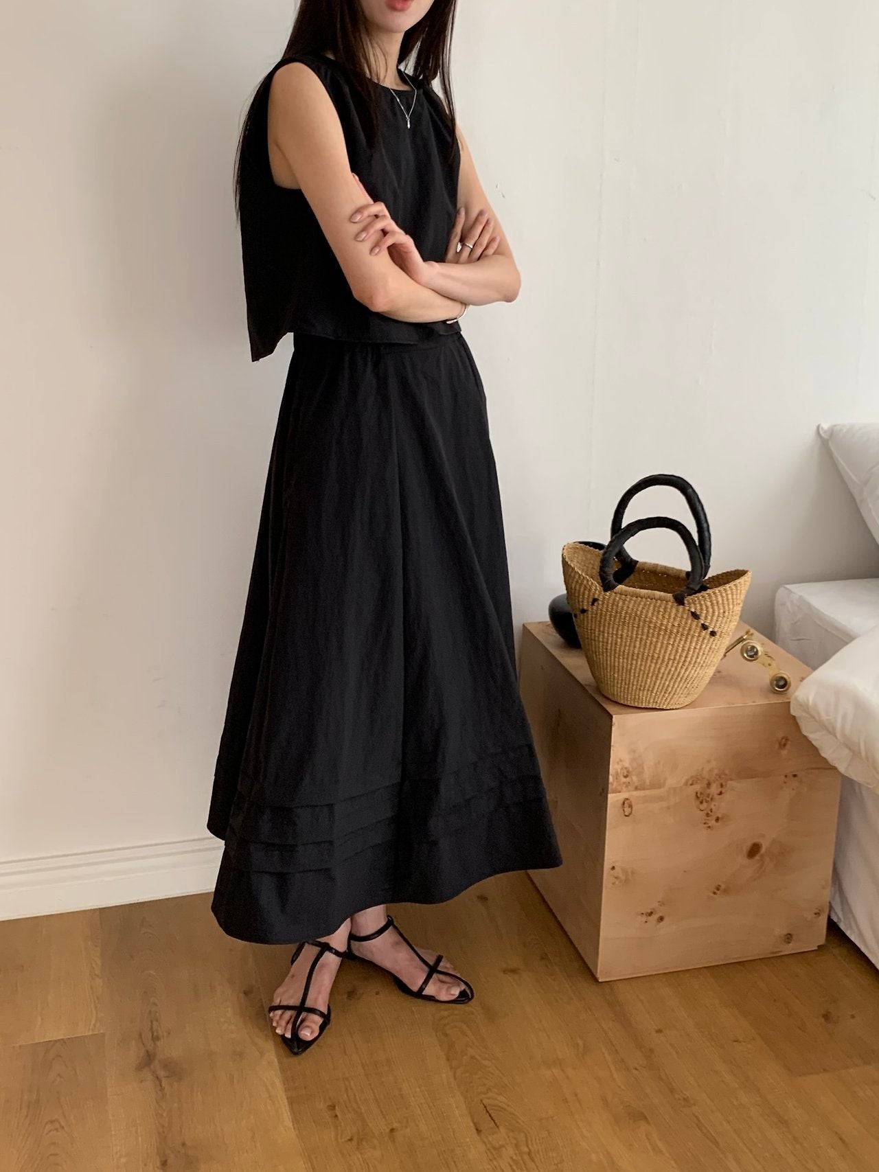 Layered top dress