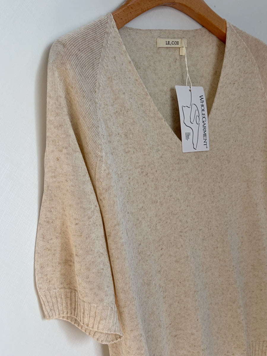 Linen wholegarment top