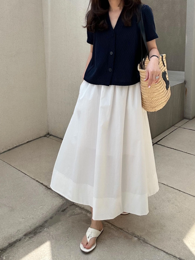 Nylon full skirt
