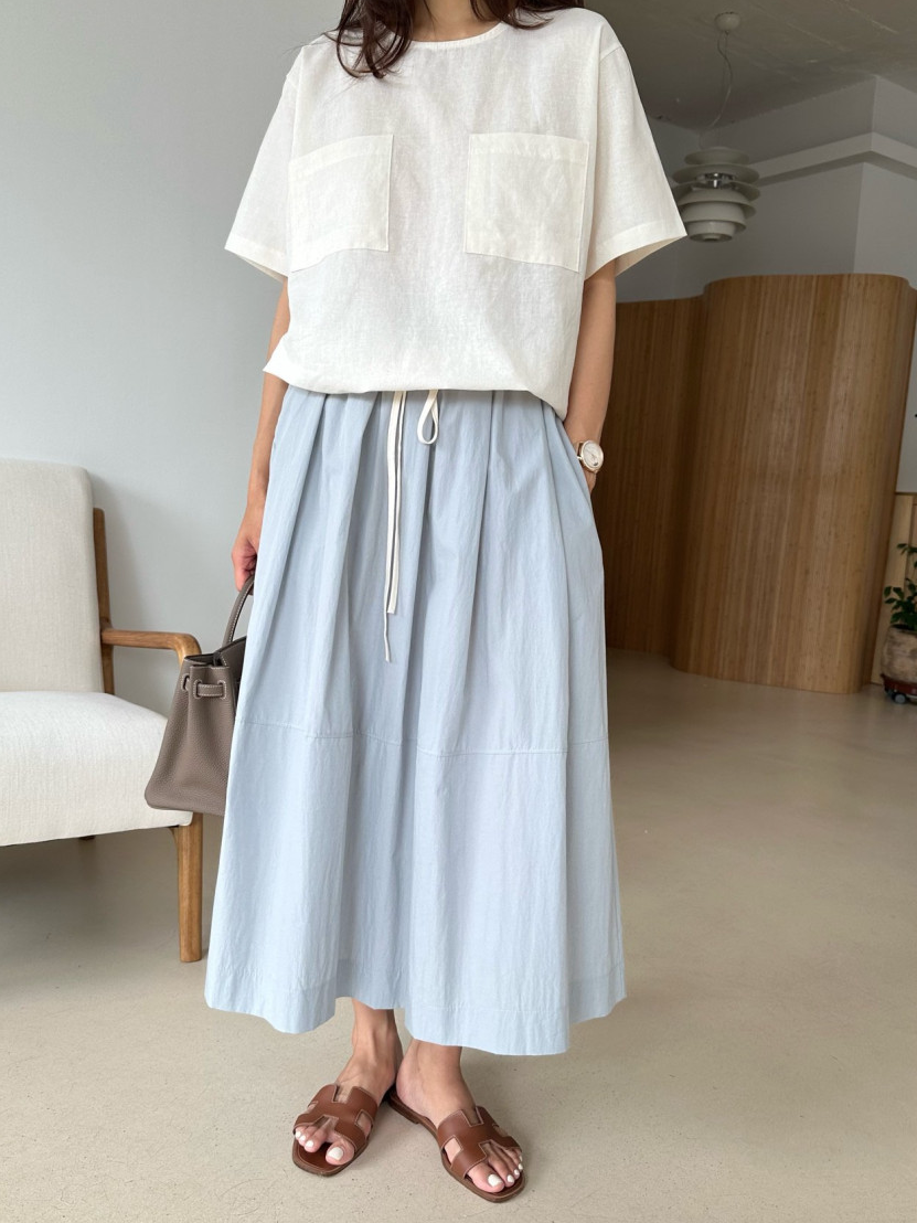 Nylon full skirt