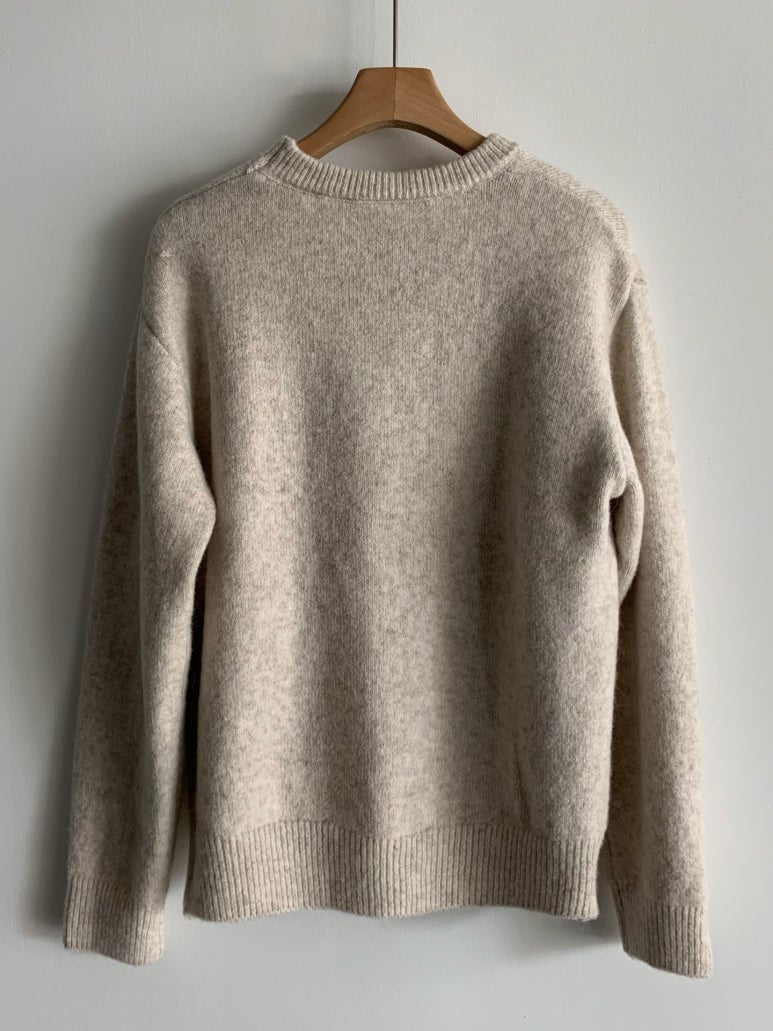 (F/W) Duck knit jumper