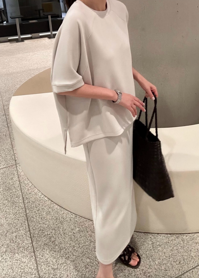 Raglan top & skirt set